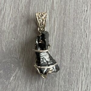 Sterling Silver Elite Shungite Pendant